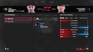 EA SPORTS UFC 5 Legendary FOTN POTN Aspinall VS Volkov R2 KO [upl. by Crist807]