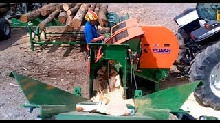 Posch Spaltfix S360 firewood processor from Jas P Wilson [upl. by Armington]