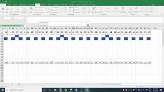 Planificación por semanas meses trimestres en excel [upl. by Aldin201]