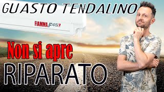 Tendalino CAMPER Fiamma F45 non chiude benema non APRE NEANCHE [upl. by Katzir]