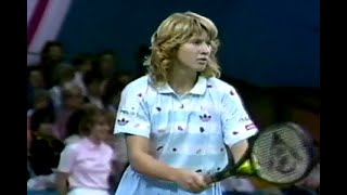 Steffi Graf vs Catarina Lindqvist Brighton 1986 F [upl. by Allain919]