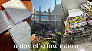 A day in my life as a Law Intern ⚖️ [upl. by Asiluy607]