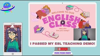 Sample Teaching Demo  ESL  PASSED  Lingostar [upl. by Cunningham]