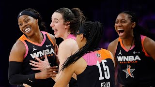 WNBA AllStar Game with Caitlin Clark sets new record draws 344 million viewers [upl. by Enyallij987]