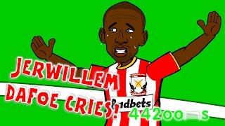 😿Defoe Cries😿 Sunderland vs Newcastle 10 WearTyne Derby 2015 Cartoon Goals and Highlights [upl. by Syxela]