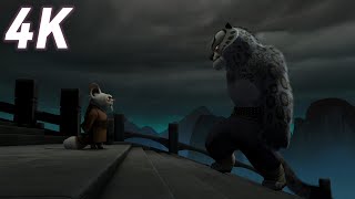 Kung Fu Panda  Shifu vs Tai Lung  4K [upl. by Elsinore622]