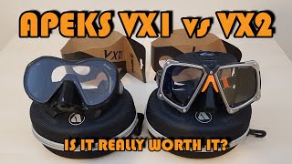 Apeks VX1 vs VX2  Comparision [upl. by Hadwin]