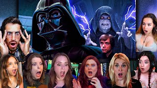 TOP quotDarth Vader Saves His Son Lukequot Reactions Star Wars Episode Vi Return Of The Jedi 1983 Reaction [upl. by Sallyann991]