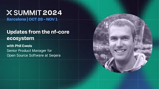 Phil Ewels Updates from the nfcore ecosystem [upl. by Nosniv]