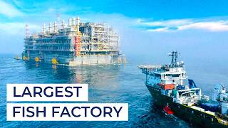 The Worlds LARGEST Floating Fish Factory [upl. by Lucey]