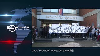 Studenti ne baš studenti i ljubitelji Legije protiv Dinka Gruhonjića  ep331deo04 [upl. by Anaic]