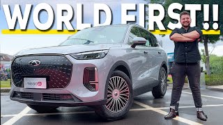 EXCLUSIVE WORLD FIRST 2025 Chery Tiggo 9 Review in CHINA [upl. by Kristo]