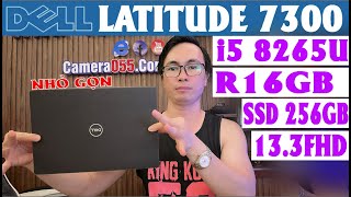 59 TRIỆU DELL LATITUDE 7300 I5 8265U R16GB SSD 256 FACEID 133FHD DELL7300 DELLLATITUDE7300 [upl. by Lemmor]