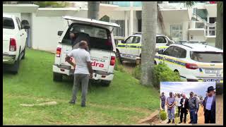 SARS offices amp SAPS offices raid Mamkhize Durban Mansion [upl. by Quintina811]