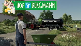 LS22 HOF BERGMANN 1300 04  Wasser und Futter für die Neuen Kühe  FARMING SIMULATOR 22 [upl. by Fanni]