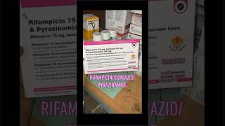 RifampicinIsoniazidPyrazinamide medication for tuberculosis in children [upl. by Ahsekan]