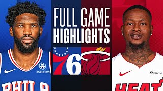 76ERS at HEAT  FULL GAME HIGHLIGHTS  April 4 2024 [upl. by Artened]