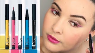 DIORSHOW ON STAGE LINERS  PUMP N VOLUME  Review and Demo [upl. by Spanos832]