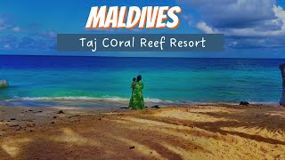 Maldives Vacation  Taj Coral Reef Resort Maldives  Private Beach Villa  EP  3 [upl. by Peterec]