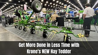 Get More Done in Less Time with Krones NEW Hay Tedder [upl. by Donough693]