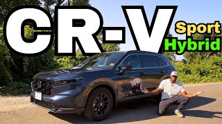 A Perfect Budget SUV 2024 Honda CRV Sport Hybrid Review [upl. by Ohploda889]