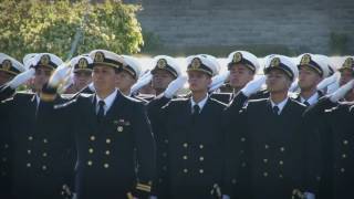 Cadetes aspirantes y marineros de la Prefectura juraron lealtad a la Bandera 2016 [upl. by Norak]