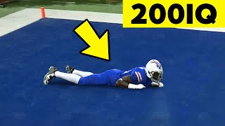 NFL MOMENTS That Were 200IQ [upl. by Martella727]