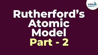 Rutherford’s Atomic Model  Part 2  Atoms and Molecules  Dont Memorise [upl. by Rednasyl]