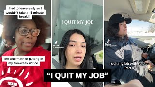 I QUIT MY JOB TIKTOK RANTS  EMPLOYMENT IS OVERRATED REACTION  GRWM VANEZIA HAMILTON [upl. by Labinnah]