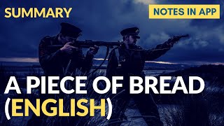 A Piece of Bread by Francois Coppee  Summary in English [upl. by Erodaeht602]