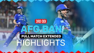 Full Match Long Highlights  Afghanistan Beat Bangladesh 21  AFG v BAN  ACB  Sharjah [upl. by Salvador]