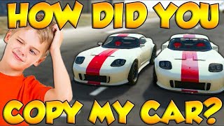 COPYING KIDS CARS in GTA 5 online GTA 5 Mods [upl. by Ethelbert]