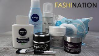 WEEKLY SKIN CARE ROUTINE  REVIEW Glamglow Youthmud and Filorga ScrubampMask [upl. by Abbott]