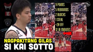 Kahit LIMITADO ang mga MINUTO Kai Sotto NAGPAKITANG GILAS  TATLONG DUNKS [upl. by Reeva]