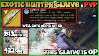 The Hunter Exotic Glaive ONE SHOTSEASILY [upl. by Atir]