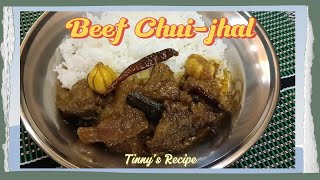 BEEF Chuijhal 🔥 চুই ঝাল গোস্ত  LunchDinner  Bengali Food  Tinnys Recipe  Tinnys World [upl. by Vanthe]