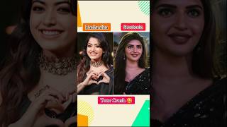 Rashmika Mandanna And Sreeleela Life Journey Transformationrashmikasreeleelajourneyshorts [upl. by Gapin]