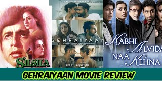 GEHRAIYAAN MOVIE REVIEW [upl. by Merrili]