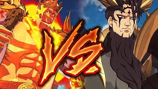 DK BETTER DEMON KING VS ETERNAL SUNSHINE ESCANOR  Seven Deadly Sins Grand Cross [upl. by Aihsyak]