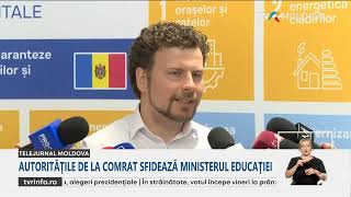 Autorităţile de la Comrat sfidează Ministerul Educaţiei [upl. by Inerney]