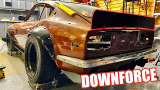 240Z Carbon Fiber Mirrors amp Aero Upgrades  2JZ Episode 34 [upl. by Aztiraj]