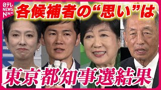 【選挙まとめライブ】候補者の思いは？東京都知事選2024 [upl. by Arikihs32]