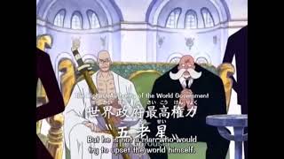 Gorosei Five Elders First Appearance and Already Talking About Luffy [upl. by Adyam196]