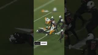 Most Brutal American Football hits 🤯😨💀 sports americanfootball american [upl. by Rudolfo833]