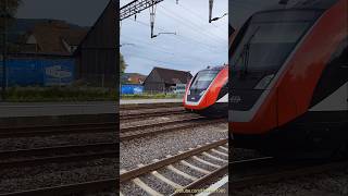 SBB FVDosto beim Bahnhof Rupperswil [upl. by Hsreh]