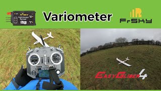 FrSKY Variometer TEST  Easy Glider 4 Taranis QX7S  Description Below [upl. by Martie]