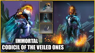 DOTA2 Phantom Assassin Codicil of the Veiled Ones Immortal  Manifold Paradox Arcana [upl. by Asle819]