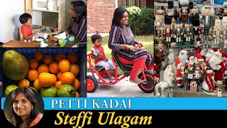 Alandras Petti Kadai  Garden Fruits  Christmas Shopping Vlog in Tamil [upl. by Ainattirb]