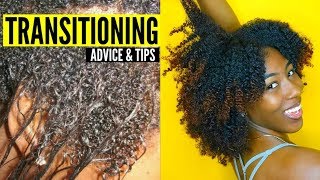 TRANSITIONING TO HEALTHY NATURAL HAIR ADVICE amp TIPS  Natural Hair Help  EP 2 [upl. by Ehcrop970]