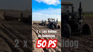 Lanz Bullogs Walzen classictractor lanzbulldog traktor трактор johndeere farming tractor [upl. by Adil]